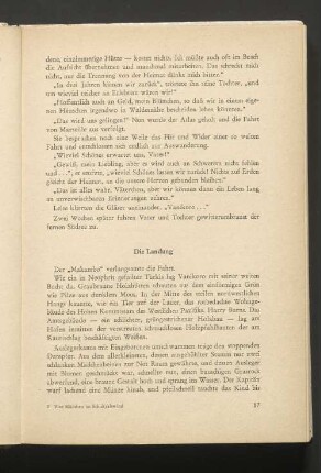 Die Landung