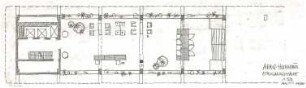 Schneider - Esleben, Paul; Düsseldorf, ARAG - Platz 1 (ehem. Brehmstr. 110); ARAG - Stufenhochhaus, Allgemeine Versicherungs-AG, Hauptverwaltung - Hochhaus: Eingangshalle (Grundriss)