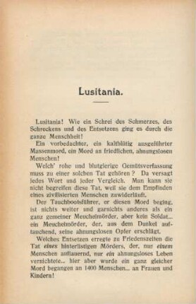 Lusitania