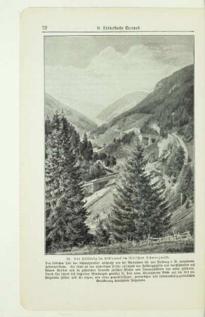 Der Höllsteig im Höllental im südlichen Schwarzwald