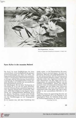 48: Form-Kultur in der neusten Malerei, [1]