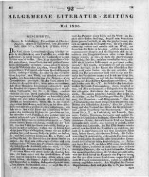 Sallé, A.: Vie politique de Charles-Maurice, prince de Talleyrand. Berlin: Schlesinger 1834