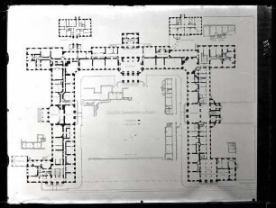 Neues Schloß; Grundriß des Erdgeschosses