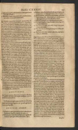 Decisio CXXXIV.