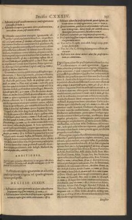 Decisio CXXXIV.