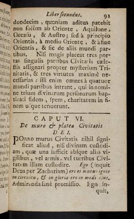 91-100, Caput VI - VII