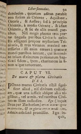91-100, Caput VI - VII