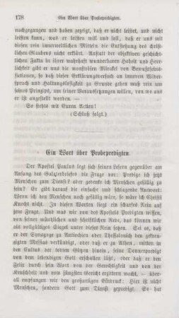 178-193 Ein Wort über Probepredigten