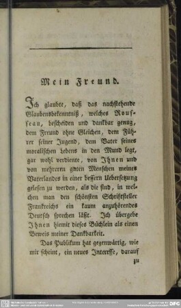 Mein Freund