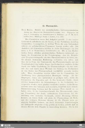 13. Photometrie