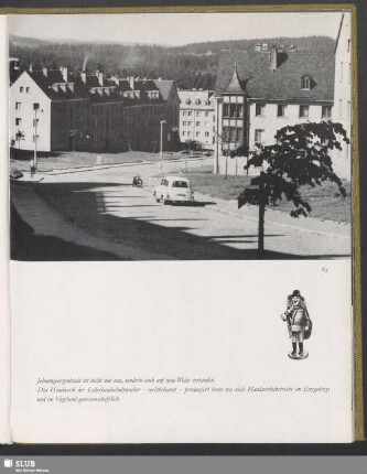 Das neuerbaute Johanngeorgenstadt