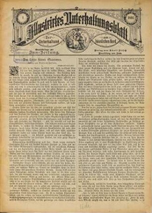 Inn-Zeitung. Illustrirtes Unterhaltungsblatt : zur Unterhaltung ; am häuslichen Herd. 1893