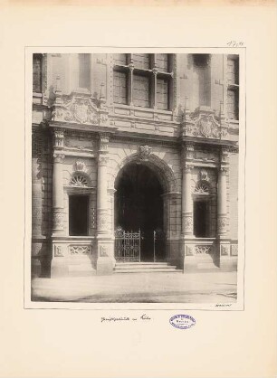 Appellationsgericht, Köln: Hauptportal