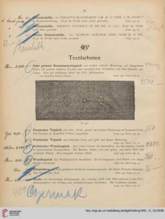 Textilarbeiten (Nr. 472-500)