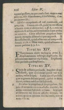 Titulus XIV.