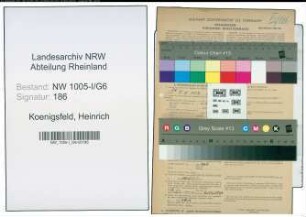 Entnazifizierung Heinrich Koenigsfeld , geb. 21.07.1901 (Lehrer)