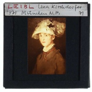 Leibl, Lina Kirchdörfer : Detail
