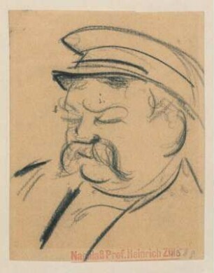 Schlafender Dienstmann