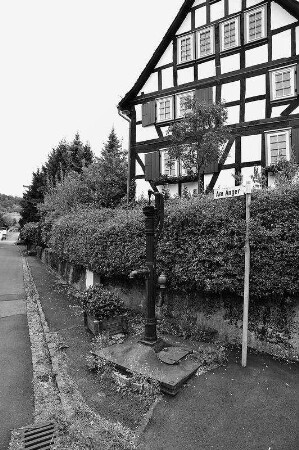 Pumpe (Brunnen); Schotten, Am Anger (Bei Röderstraße 18)