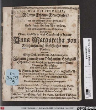Iura Dei Feudalia