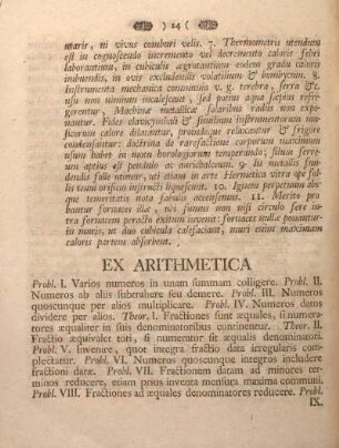 Ex arithmetica.
