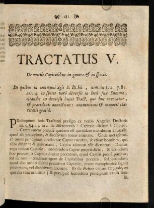 183-184, Proloquium huic Tractatui praefigo ex verbis ...