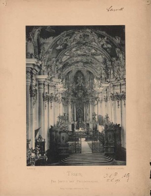 Paulinuskirche, Trier: Innenansicht nach Osten