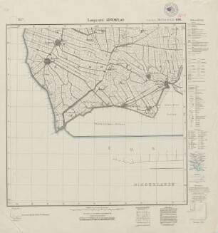 2608 (alte Nr.: 1195) Loquard, Meßtischblatt (4cm - Karte)