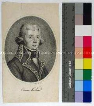 Porträt des französischen Kapitäns, Kaufmanns und Forschungsreisenden Étienne Marchand