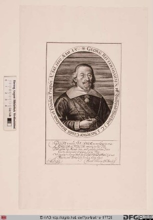 Bildnis Georg Rittershausen (Rittershusius)