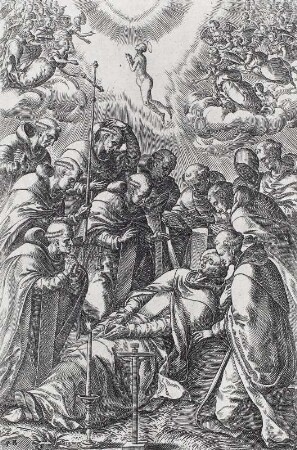 Tod des heiligen Hieronymus