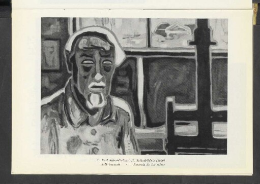 3. Karl Schmidt-Rottluff, Selbstbildnis (1950)