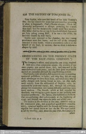 Observations On The Present State Of The East-India Company