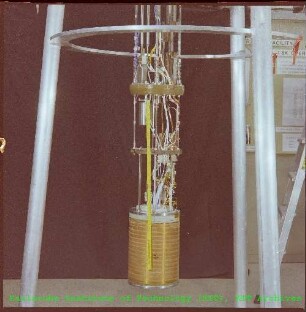 Supramagnet-Komponente in der Hochfeld-Magnet-Einrichtung (HOMER) des Instituts für Technische Physik (ITP)