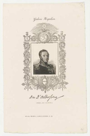 Bildnis des Suchet d'Albuféra
