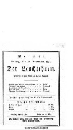 Der Leuchtthurm