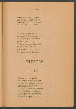 Fiestas