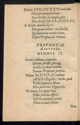 Hymnus IX.