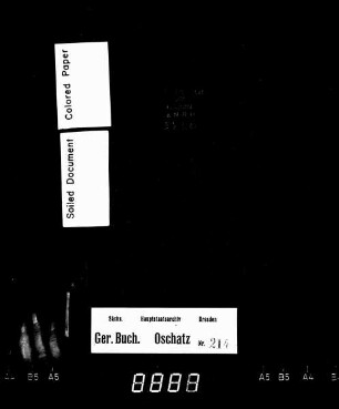 Konsensbuch des Rittergutes Collm