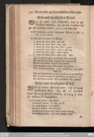 Neun und dreissigstes Stück.
