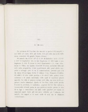 XIX. Il Miao.