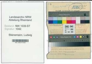 Entnazifizierung Ludwig Stienemann , geb. 13.11.1893 (Arbeiter)