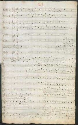 Seid barmherzig wie auch euer Vater barmherzig ist; V (3), Coro, orch, bc