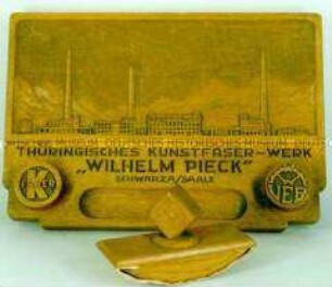 Schreibgarnitur "Thüringisches Kunstfaser-Werk"