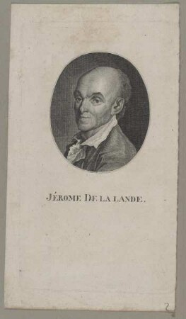 Bildnis des Jérome de la Lande