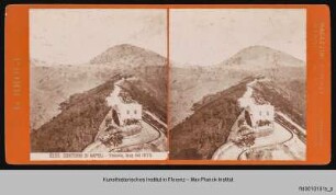 Vesuv mit Lava des Jahres 1872