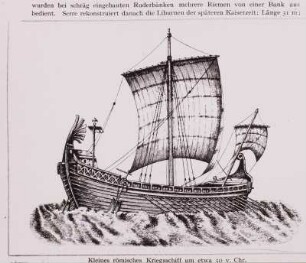 Römisches Kriegsschiff, 50. v. Chr.