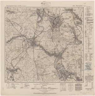 Section Seifhennersdorf aus: Topographische Karte (Meßtischblätter) Sachsen