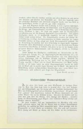 Westpreußische Beutnerwirtschaft