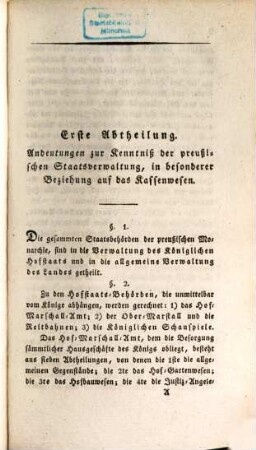 Handbuch über das Kassen- und Rechnungs-Wesen